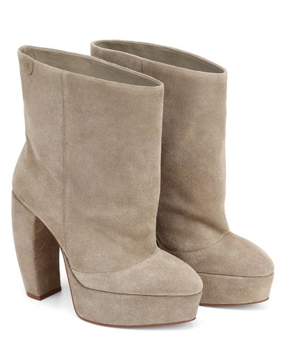 Dancer Stone Suede