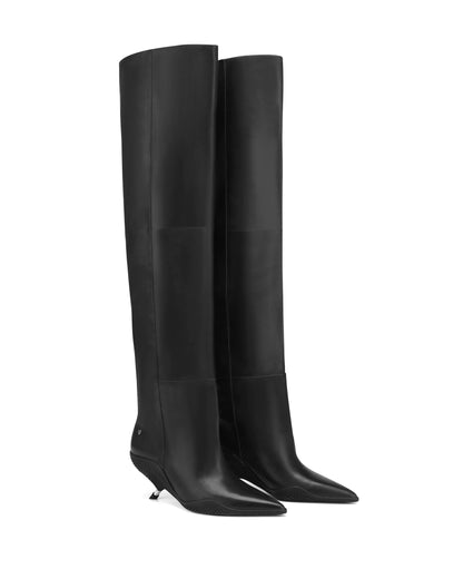 Daphne Black Leather