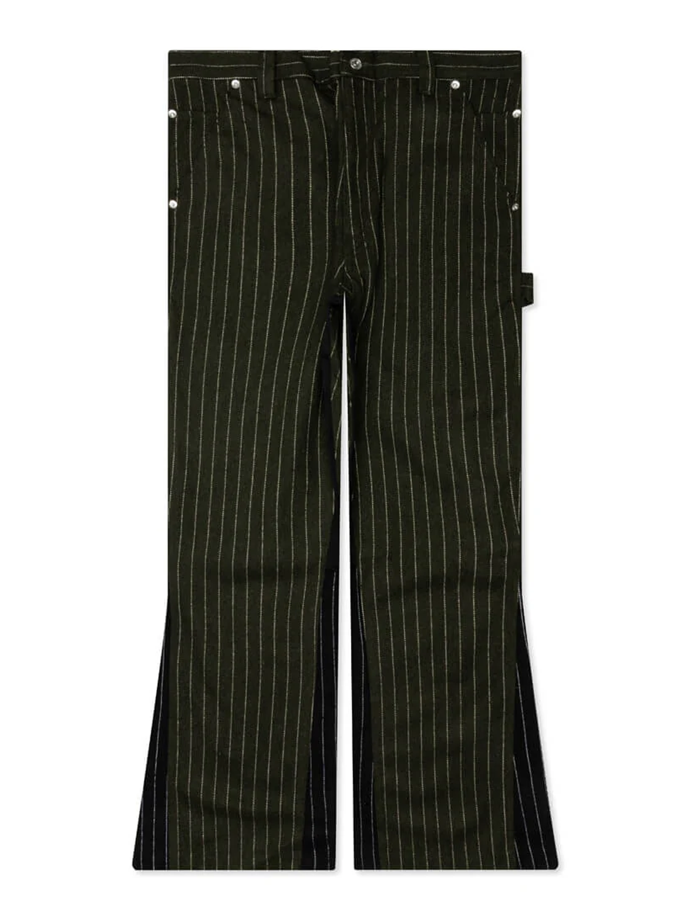 Gallery Dept Business Carpenter Flare Jeans in Olive
