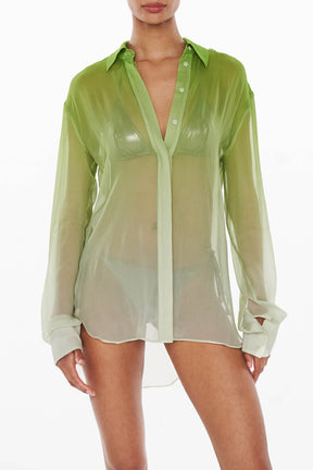 Diaz Blouse Green
