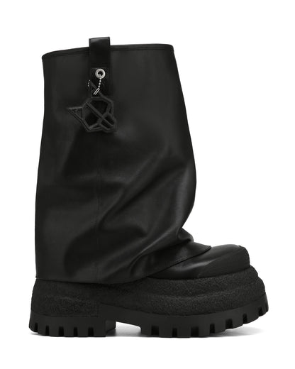 Disturb Black Leather