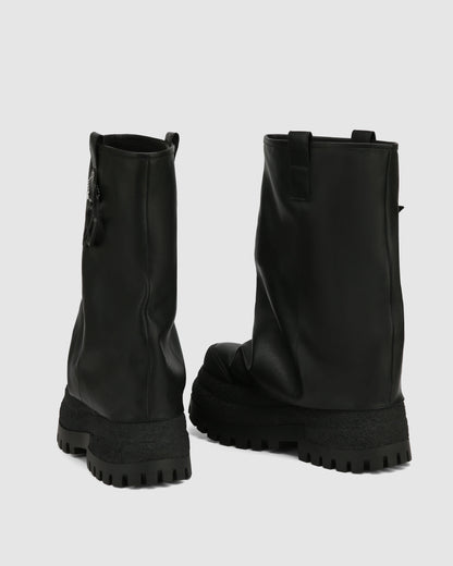 Disturb Black Leather