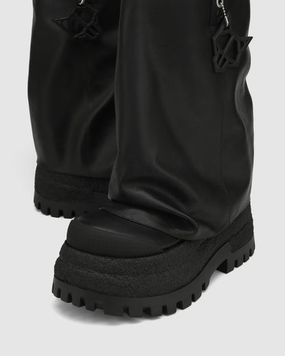 Disturb Black Leather