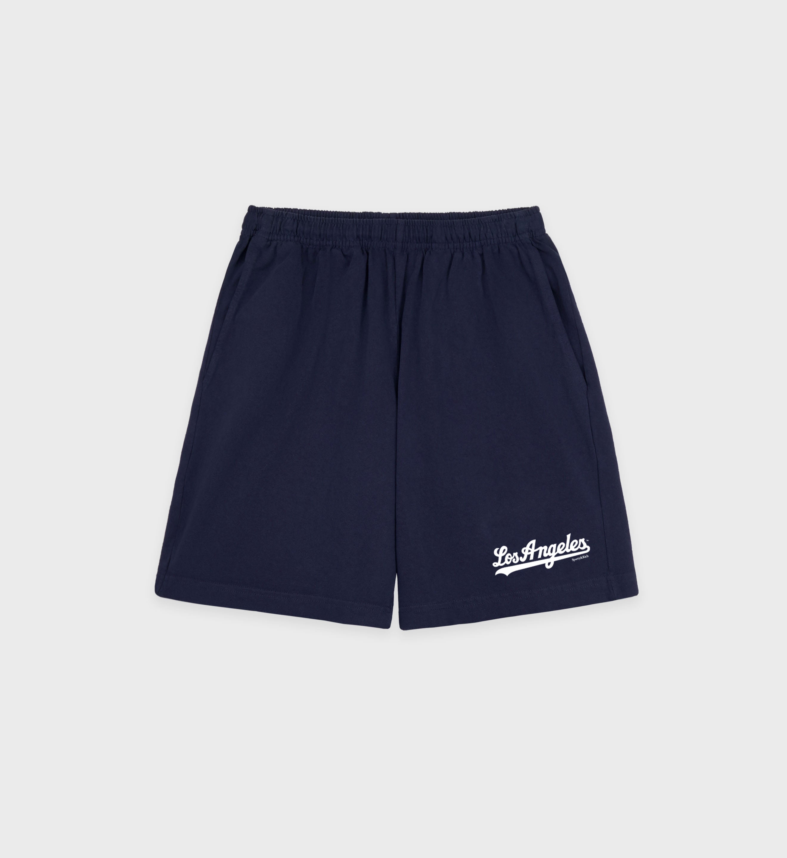 Dodgers Gym Short - Navy/White