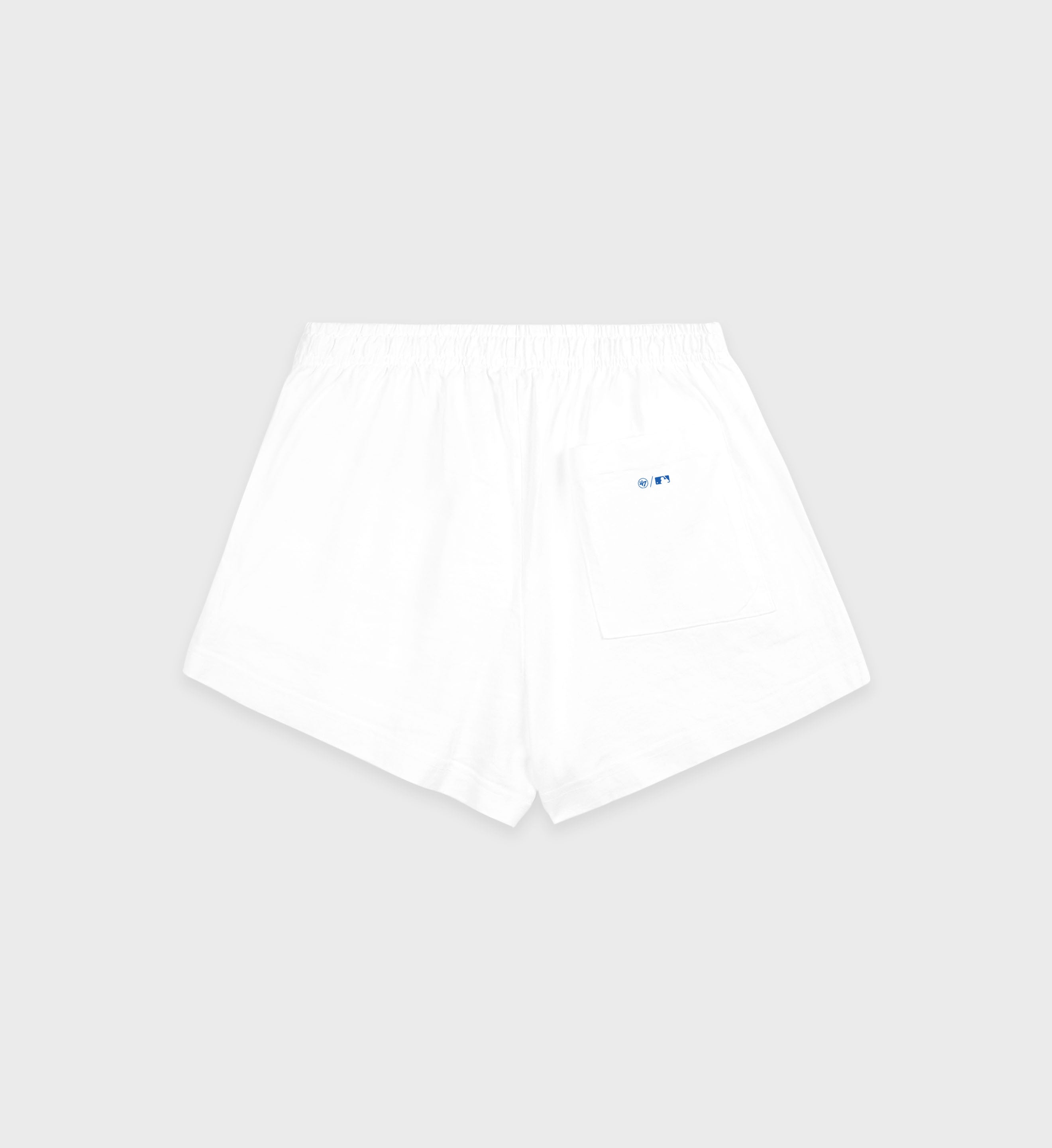 Dodgers Serif Disco Short - White/Team Blue