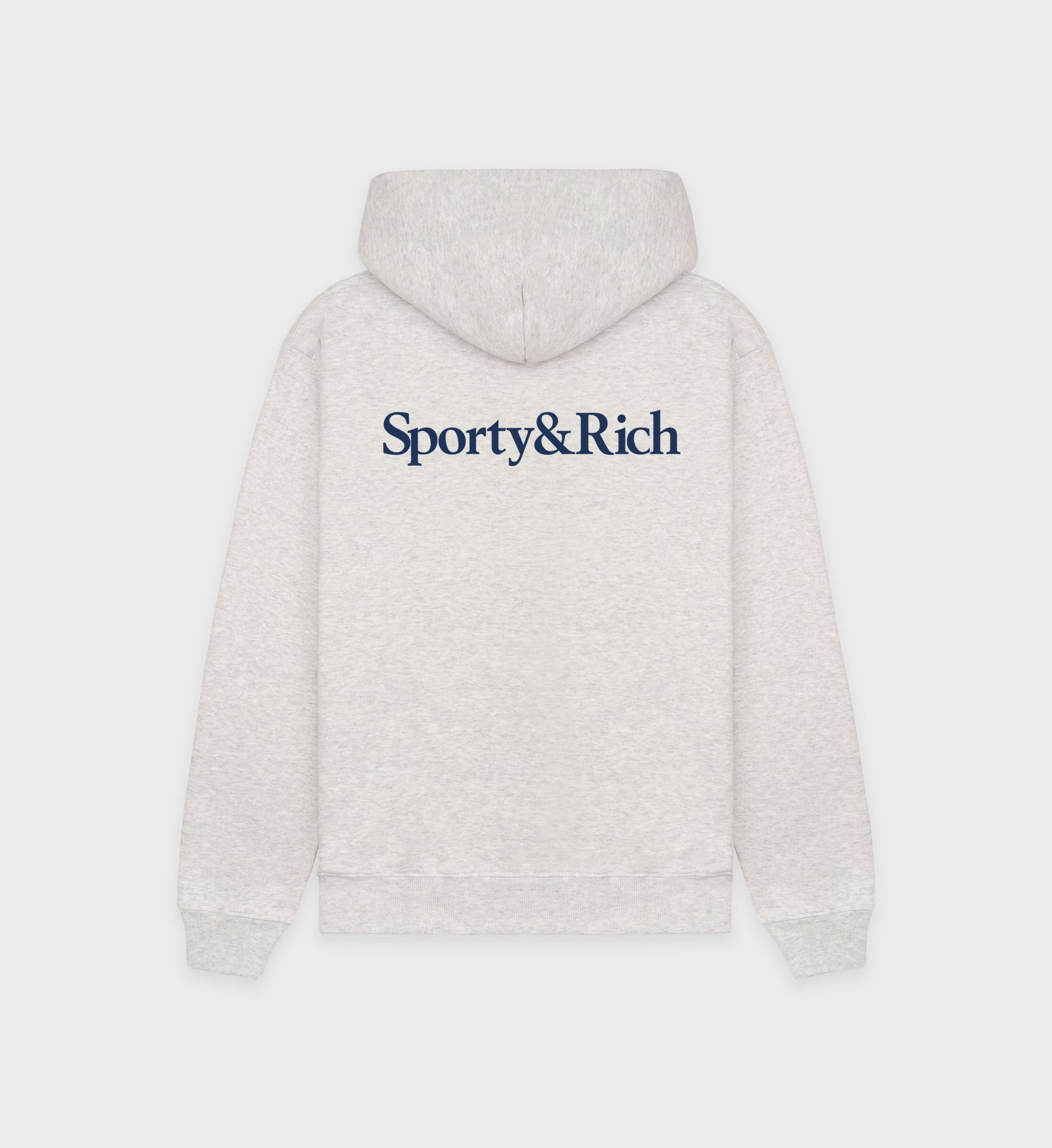 Dodgers Serif Hoodie - Heather Gray/Navy