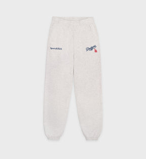 Dodgers Serif Sweatpant - Heather Gray/Navy