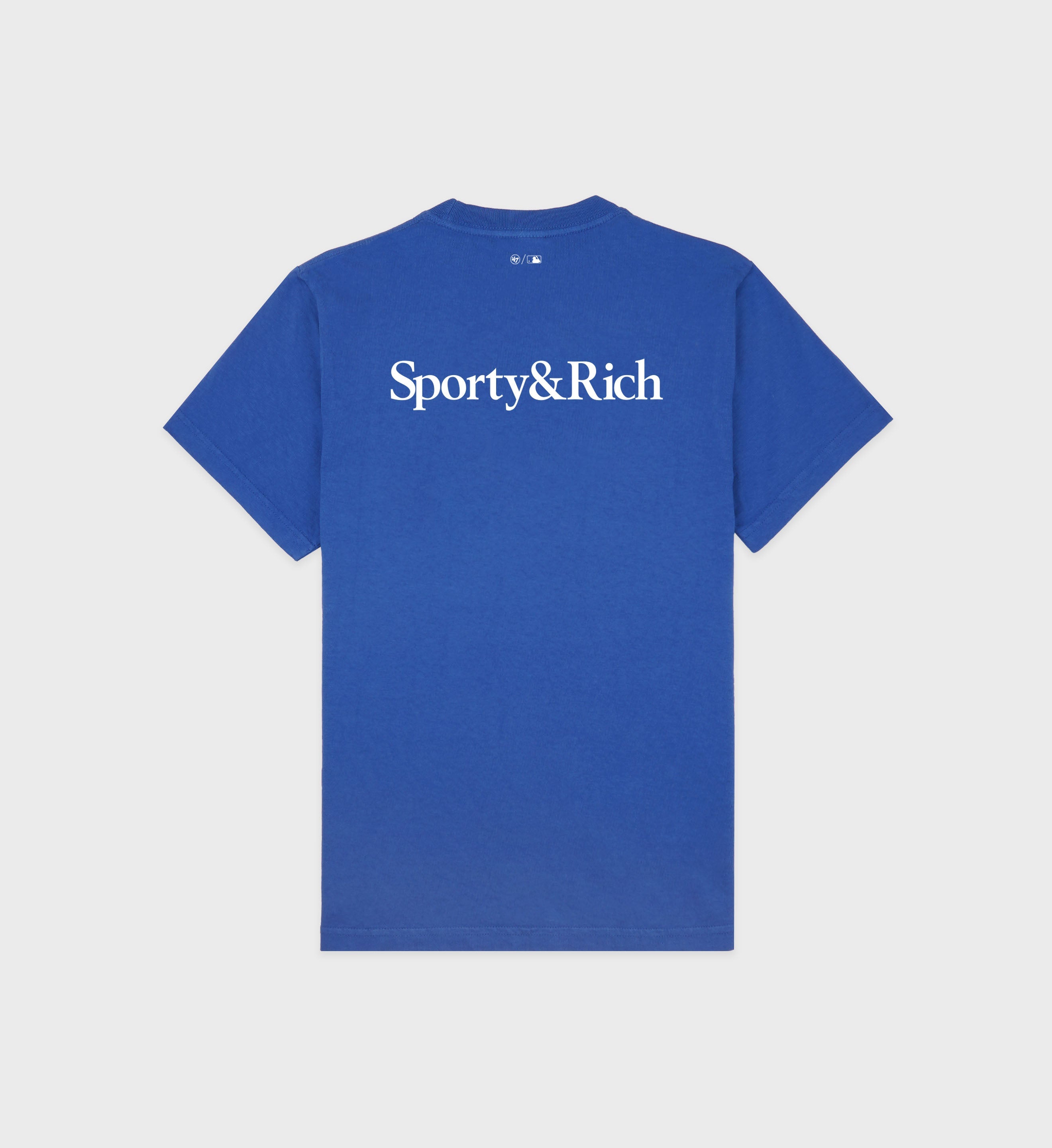 Dodgers Serif T-Shirt - Team Blue/White