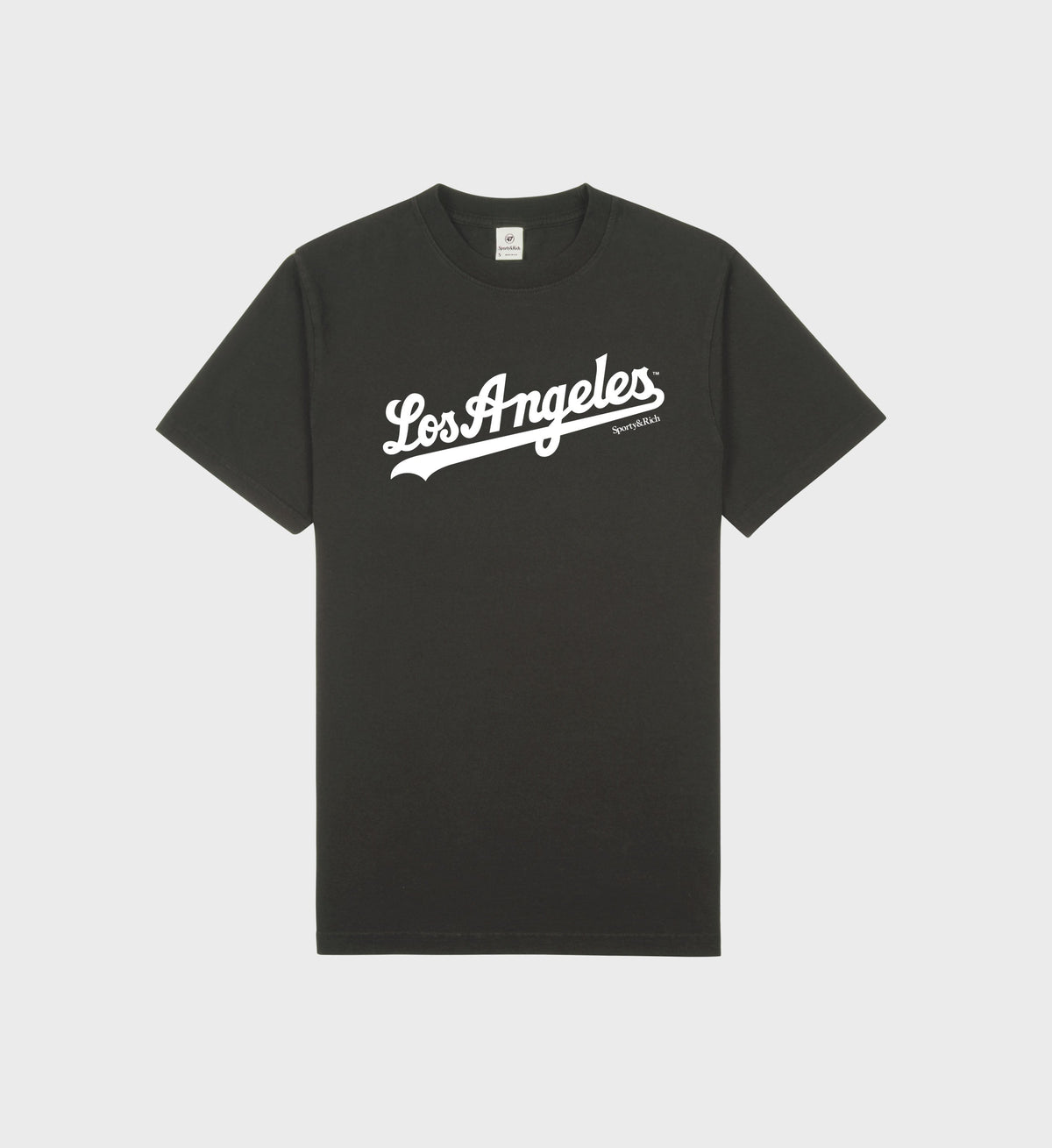 Dodgers T-Shirt - Faded Black/White