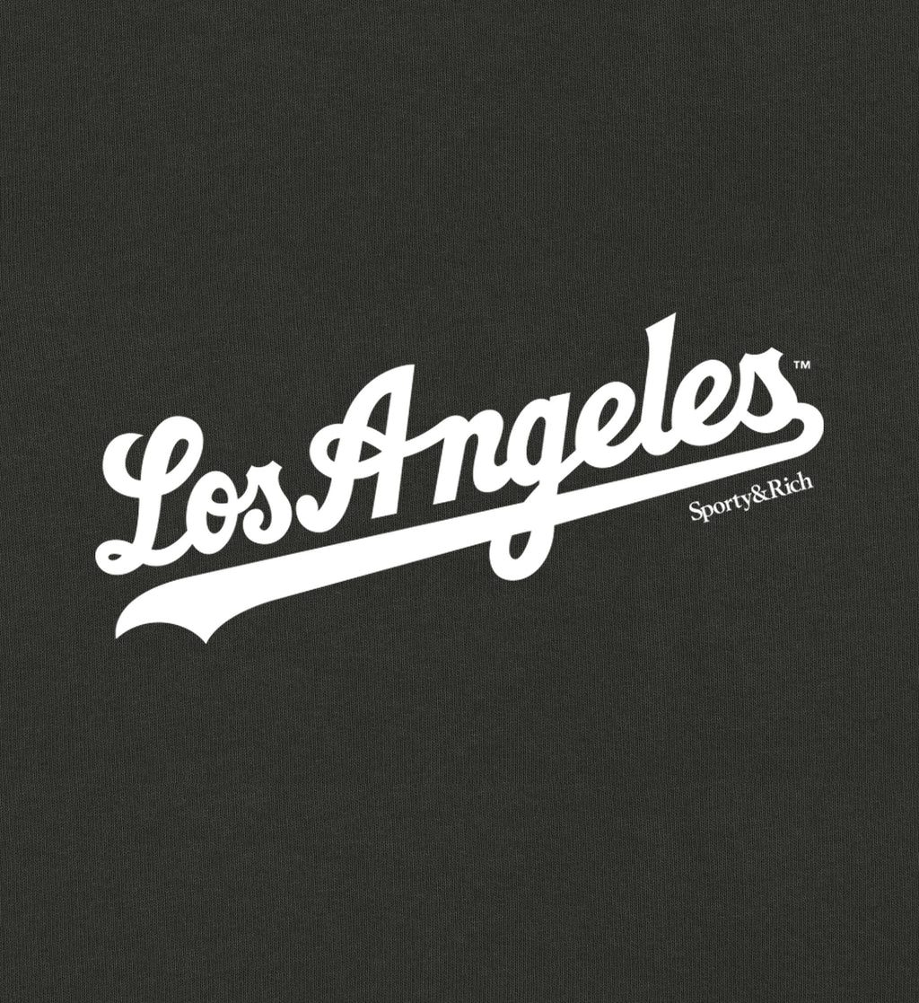 Dodgers T-Shirt - Faded Black/White