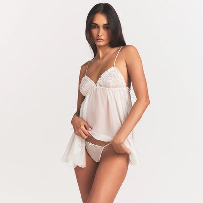 Skims Romance Babydoll Dress