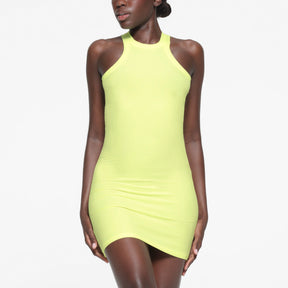 SOFT LOUNGE TANK MINI DRESS | LEMONADE