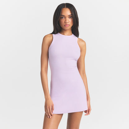 Cotton Rib Tank Dress