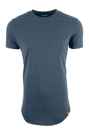 402 Perfect Tee - Scallop Bottom