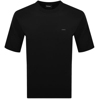 DSQUARED2 Cool Fit Plaque T Shirt Black