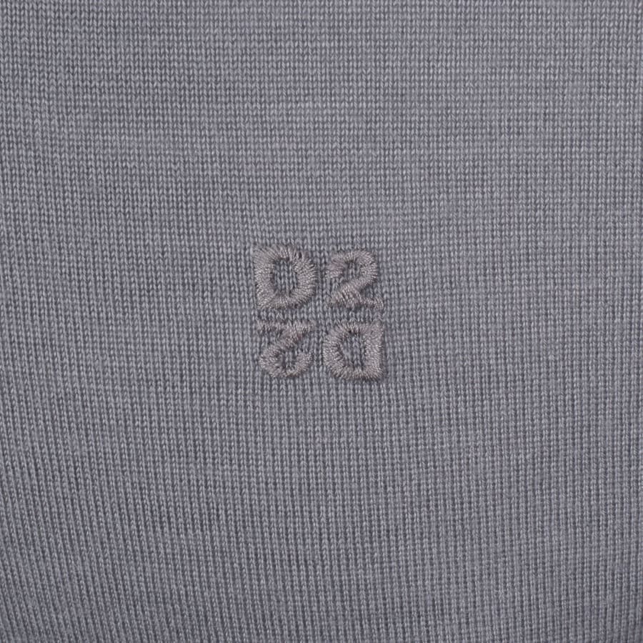 DSQUARED2 Crew Neck Knit Jumper Grey