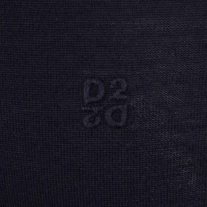 DSQUARED2 Crew Neck Knit Jumper Navy