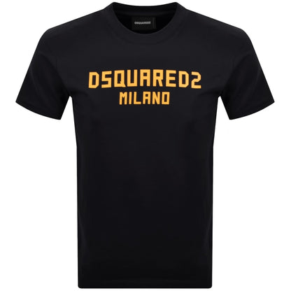 DSQUARED2 Logo Cool Fit T Shirt Navy