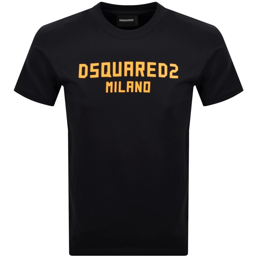DSQUARED2 Logo Cool Fit T Shirt Navy