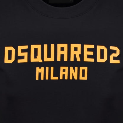 DSQUARED2 Logo Cool Fit T Shirt Navy