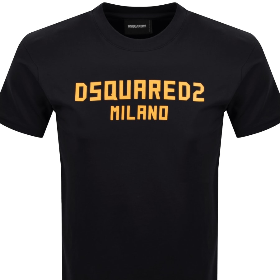 DSQUARED2 Logo Cool Fit T Shirt Navy