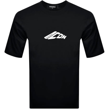 DSQUARED2 Logo T Shirt Black