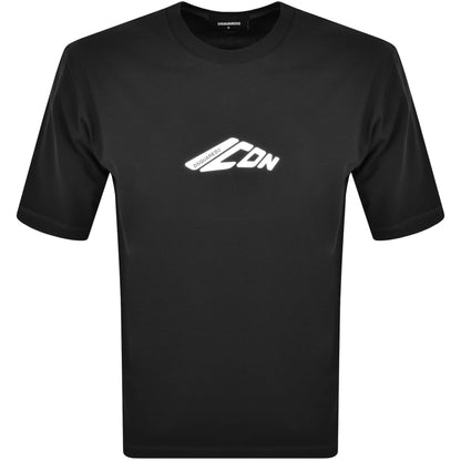 DSQUARED2 Logo T Shirt Black