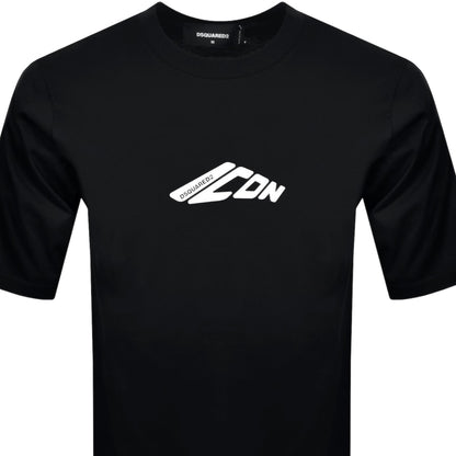 DSQUARED2 Logo T Shirt Black