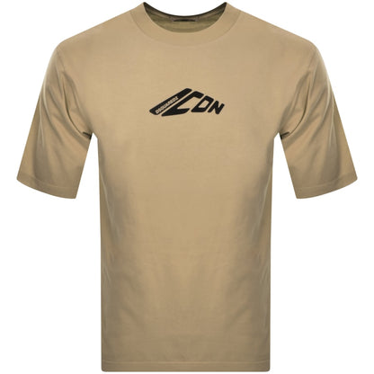 DSQUARED2 Logo T Shirt Brown