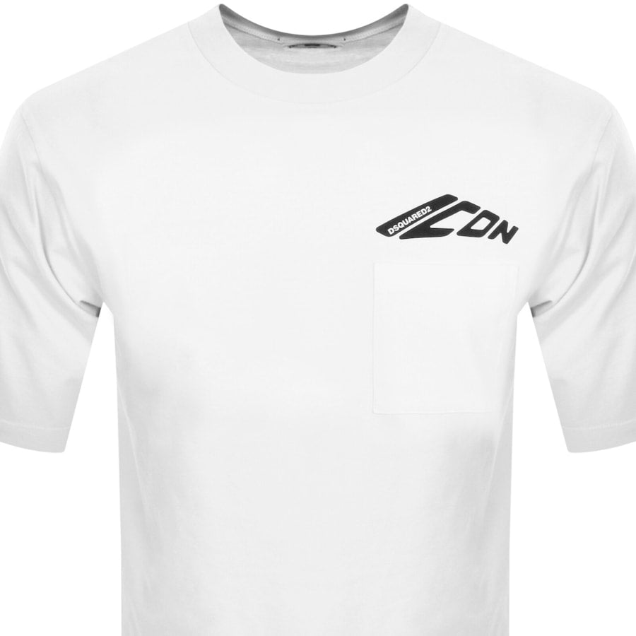 DSQUARED2 Logo T Shirt White