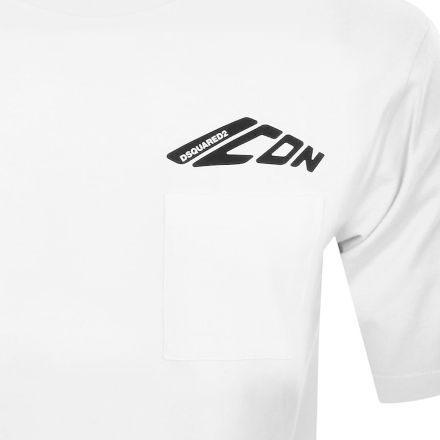 DSQUARED2 Logo T Shirt White