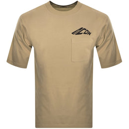 DSQUARED2 Loose Fit Pocket T Shirt Brown