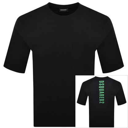 DSQUARED2 Loose Fit T Shirt Black