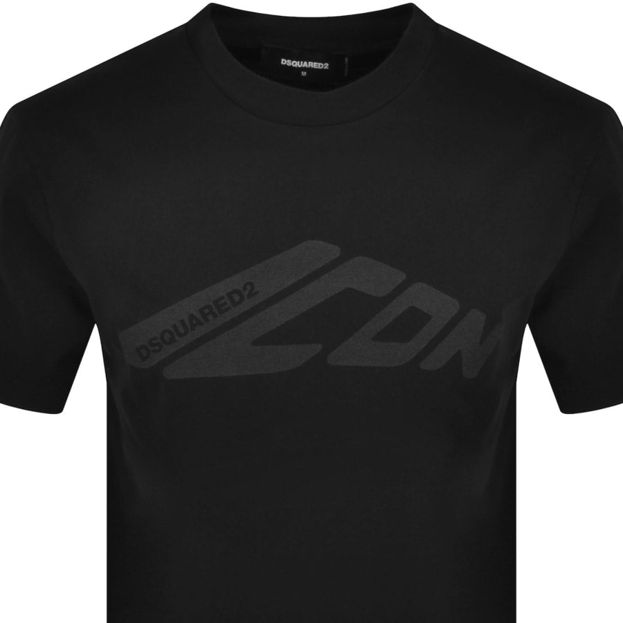 DSQUARED2 Loose Fit T Shirt Black