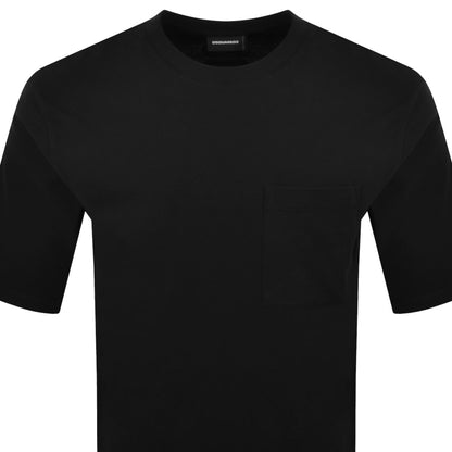 DSQUARED2 Loose Fit T Shirt Black