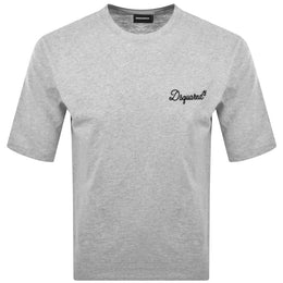 DSQUARED2 Loose Fit T Shirt Grey