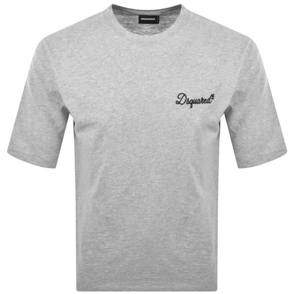 DSQUARED2 Loose Fit T Shirt Grey
