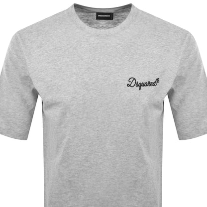 DSQUARED2 Loose Fit T Shirt Grey