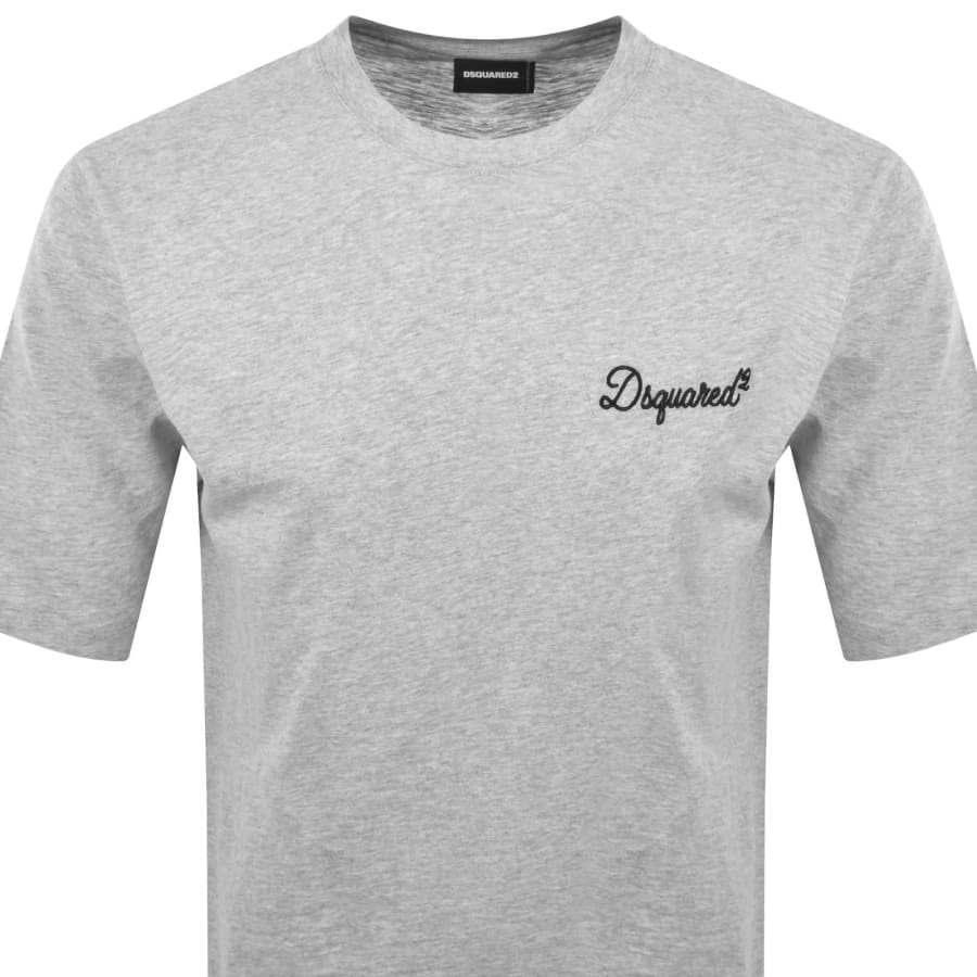DSQUARED2 Loose Fit T Shirt Grey
