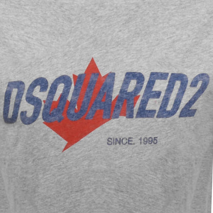 DSQUARED2 Loose Fit T Shirt Grey