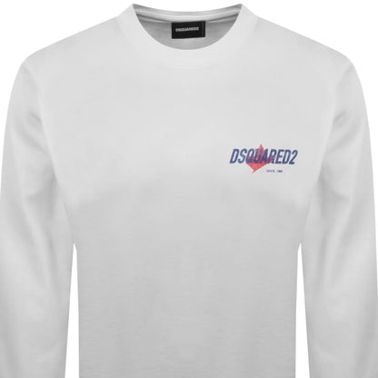 DSQUARED2 Loose Fit T Shirt White