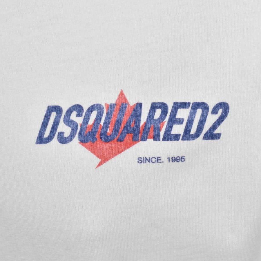 DSQUARED2 Loose Fit T Shirt White
