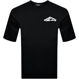 DSQUARED2 Pocket T Shirt Black
