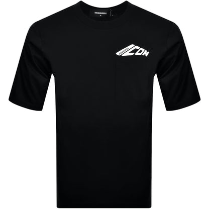 DSQUARED2 Pocket T Shirt Black