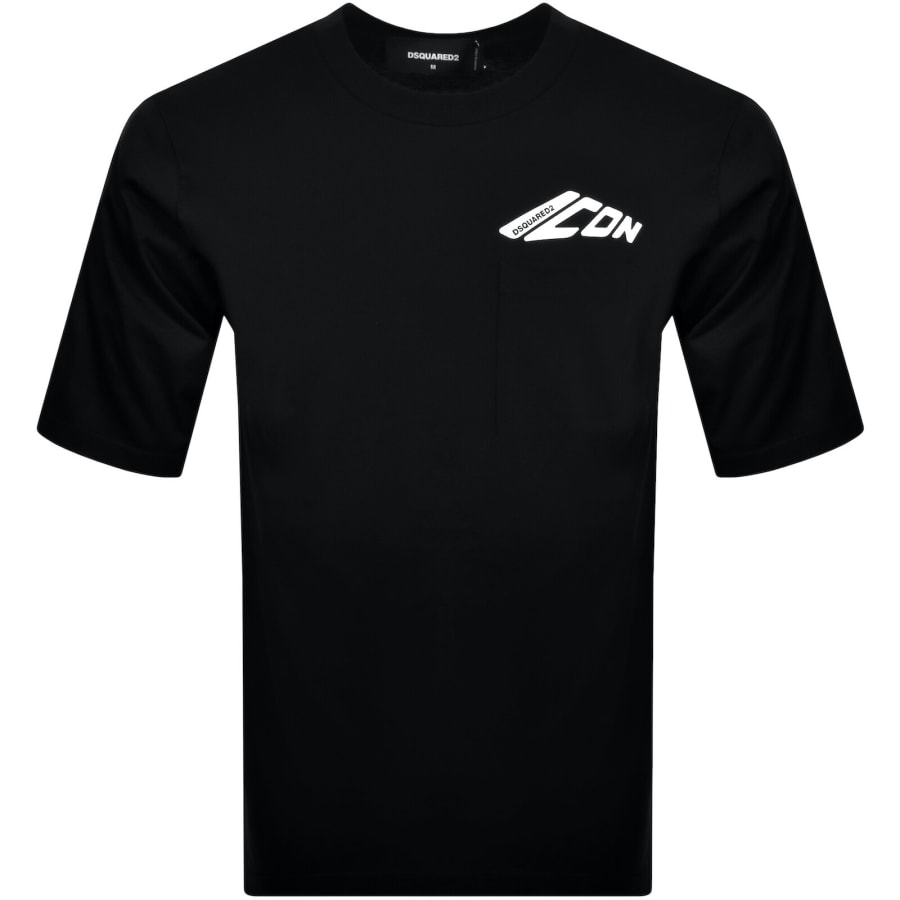 DSQUARED2 Pocket T Shirt Black
