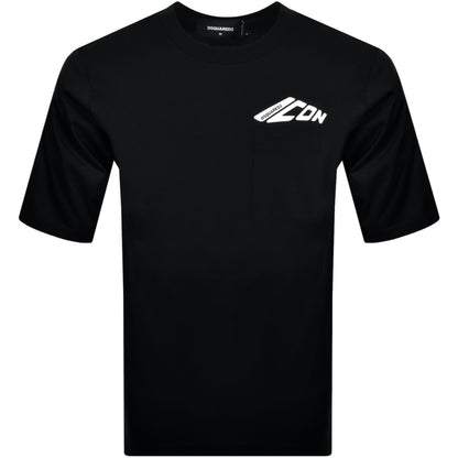 DSQUARED2 Pocket T Shirt Black