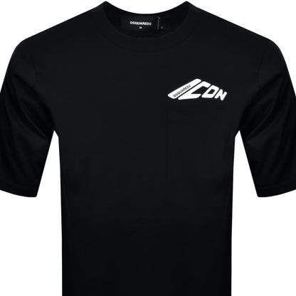 DSQUARED2 Pocket T Shirt Black