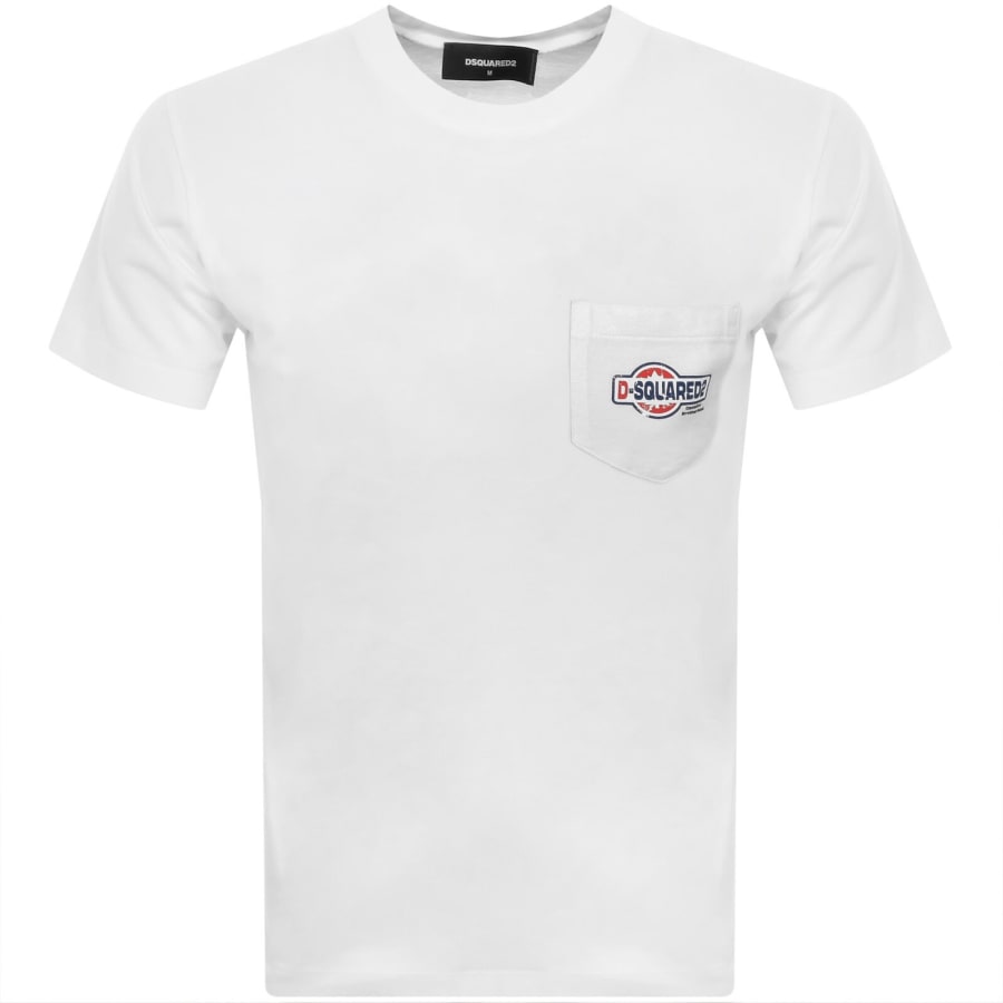 DSQUARED2 Pocket T Shirt White