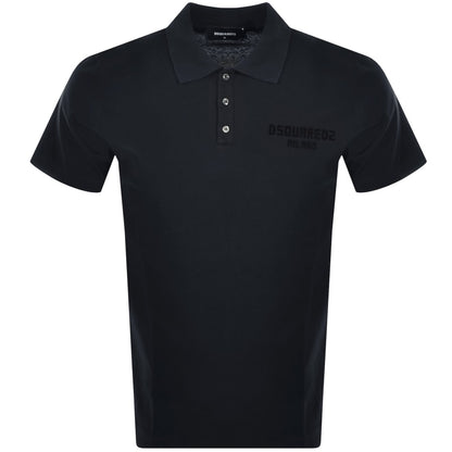 DSQUARED2 Polo T Shirt Navy