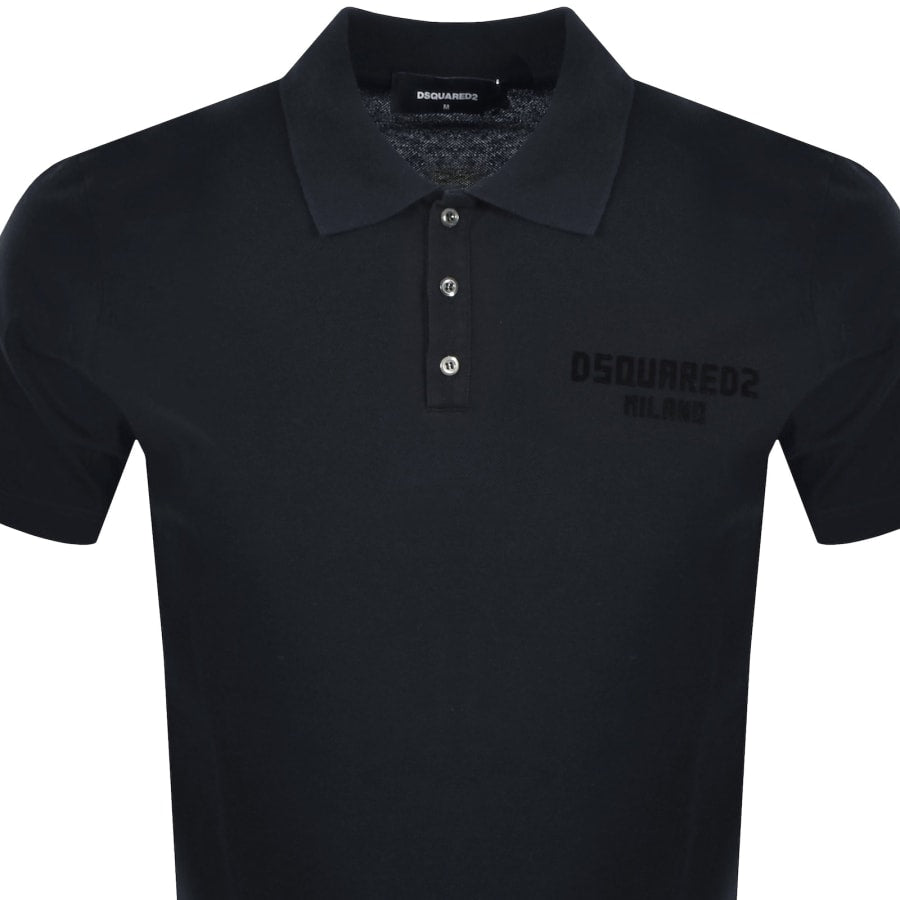 DSQUARED2 Polo T Shirt Navy